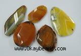 NGP1256 25*40mm - 50*65mm freeform agate gemstone pendants wholesale