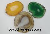 NGP1272 60*70mm - 80*90mm freeform agate gemstone pendants wholesale