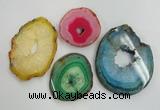 NGP1276 45*55mm - 70*90mm freeform agate gemstone pendants wholesale