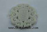 NGP1603 71*71mm Carved natural hetian jade pendants wholesale