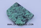 NGP197 10*32*42mm african turquoise pendant jewelry wholesale