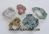 NGP2106 40*50mm - 55*65mm freeform druzy agate gemstone pendants