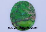 NGP235 40*50mm fashion dyed imperial jasper gemstone pendants