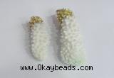 NGP2398 15*40mm - 20*60mm freefrom natural coral pendants