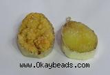 NGP2470 45*55mm - 50*65mm freeform druzy agate pendants wholesale