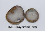 NGP2710 45*50mm - 55*75mm freeform druzy agate pendants