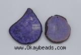 NGP2712 45*50mm - 55*75mm freeform druzy agate pendants