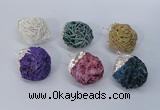 NGP2909 15*20mm - 25*30mm freeform desert rose pendants wholesale