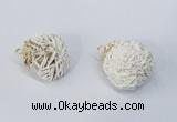 NGP2912 15*20mm - 25*30mm freeform desert rose pendants wholesale