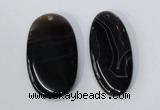 NGP3032 25*50mm – 30*55mm oval agate gemstone pendants