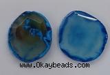 NGP3242 55*65mm - 50*75mm freeform agate slab pendants