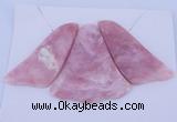 NGP35 Fashion pink opal gemstone pendants set jewelry wholesale