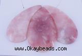 NGP36 Fashion pink opal gemstone pendants set jewelry wholesale