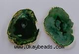 NGP3836 50*65mm - 60*70mm freeform druzy agate pendants