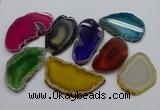 NGP4253 30*50mm - 45*75mm freefrom agate pendants wholesale