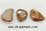 NGP5782 30*50mm - 45*60mm freeform agate slab pendants