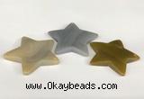 NGP5806 50mm star agate gemstone pendants wholesale