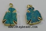 NGP6027 25*35mm - 30*40mm angel sea sediment jasper pendants