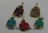 NGP6030 25*35mm - 30*40mm angel sea sediment jasper pendants