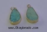 NGP7134 20*30mm - 22*32mm freeform amazonite gemstone pendants