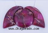 NGP85 Dyed imperial jasper gemstone pendants set jewelry wholesale