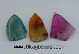 NGP8722 28*38mm - 40*45mm freeform agate pendants wholesale