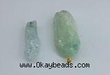 NGP8884 16*38mm - 25*60mm sticks crackle quartz pendants wholesale