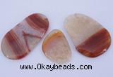 NGP895 5PCS 30-45mm*40-65mm freeform agate druzy geode gemstone pendants