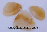 NGP954 5PCS 35-50mm*40-60mm freeform jade gemstone pendants