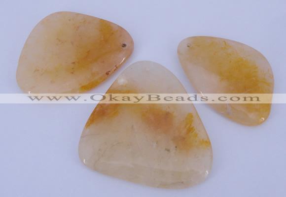 NGP954 5PCS 35-50mm*40-60mm freeform jade gemstone pendants