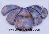 NGP96 Dyed imperial jasper gemstone pendants set jewelry wholesale