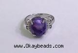 NGR3023 925 sterling silver with 10*12mm oval charoite rings