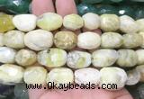 OPBS22 15 inches 12*16mm - 13*18mm faceted nuggets yellow opal beads  OPBS22 15 inches 12*16mm - 13*18mm faceted nuggets yellow opal beads