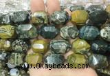 OSBS03 15 inches 13*18mm - 15*20mm faceted nuggets ocean jasper beads  OSBS03 15 inches 13*18mm - 15*20mm faceted nuggets ocean jasper beads