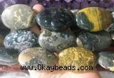 OVBS32 15 inches 30*45mm oval ocean jasper gemstone beads wholesale OVBS32 15 inches 30*45mm oval ocean jasper gemstone beads wholesale
