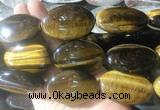 OVBS33 15 inches 30*45mm oval yellow tiger eye gemstone beads wholesale OVBS33 15 inches 30*45mm oval yellow tiger eye gemstone beads wholesale