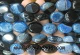 OVBS54 15 inches 15*20mm oval Agate gemstone beads wholesale OVBS54 15 inches 15*20mm oval Agate gemstone beads wholesale