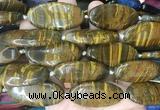 OVBS64 15 inches 20*40mm oval iron tiger gemstone beads wholesale OVBS64 15 inches 20*40mm oval iron tiger gemstone beads wholesale