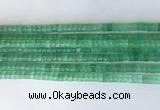 RBBS06 15 inches 2*4mm heishi green aventurine gemstone beads