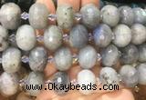 RBBS21 15 inches 13*18mm faceted rondelle labradorite gemstone beads RBBS21 15 inches 13*18mm faceted rondelle labradorite gemstone beads