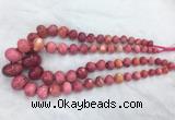 RBBS55 15 inches 8*12mm - 20*30mm rondelle agate beads wholesale RBBS55 15 inches 8*12mm - 20*30mm rondelle agate beads wholesale