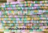RBBS64 15 inches 2*4mm rondelle candy jade gemstone beads wholesale RBBS64 15 inches 2*4mm rondelle candy jade gemstone beads wholesale