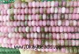 RBBS84 15 inches 5*8mm rondelle candy jade gemstone beads wholesale RBBS84 15 inches 5*8mm rondelle candy jade gemstone beads wholesale