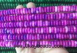 RBBS90 15 inches 4*10mm rondelle candy jade gemstone beads wholesale RBBS90 15 inches 4*10mm rondelle candy jade gemstone beads wholesale