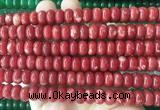RBBS95 15 inches 6*10mm rondelle candy jade gemstone beads wholesale RBBS95 15 inches 6*10mm rondelle candy jade gemstone beads wholesale