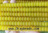 RBBS97 15 inches 6*10mm rondelle candy jade gemstone beads wholesale RBBS97 15 inches 6*10mm rondelle candy jade gemstone beads wholesale