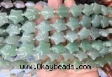 RGBS02 15 inches 16mm star green aventurine gemstone beads