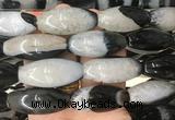RIBS109 15 inches 18*40mm rice agate gemstone beads wholesale RIBS109 15 inches 18*40mm rice agate gemstone beads wholesale