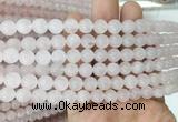 RQBS05 15 inches 6mm round rose quartz gemstone beads wholesale