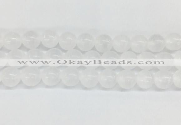 SEBS03 15 inches 10mm round selenite gemstone beads wholesale